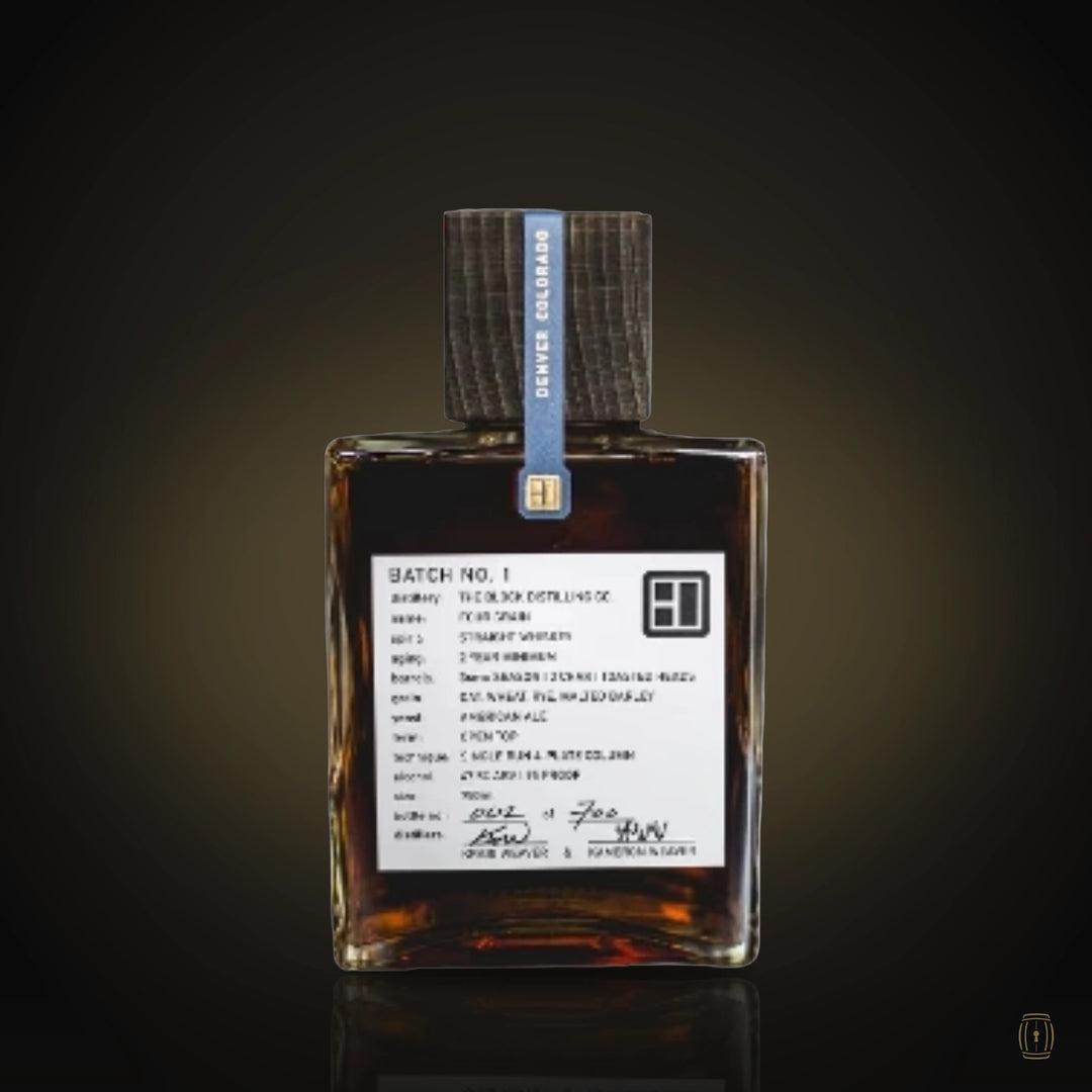 The Block Distilling Four Grain Straight Whiskey 750ml