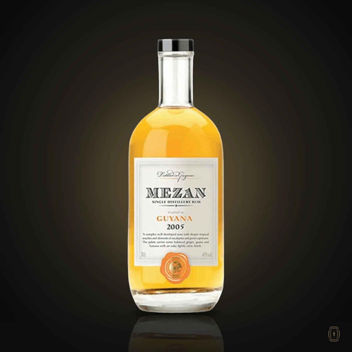 Mezan Single Distillery Rum Guyana 2005 750 ml
