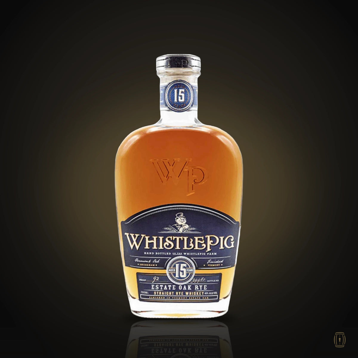Bourbon Enthusiast WhistlePig Estate Oak Rye 15 Year 750 ml