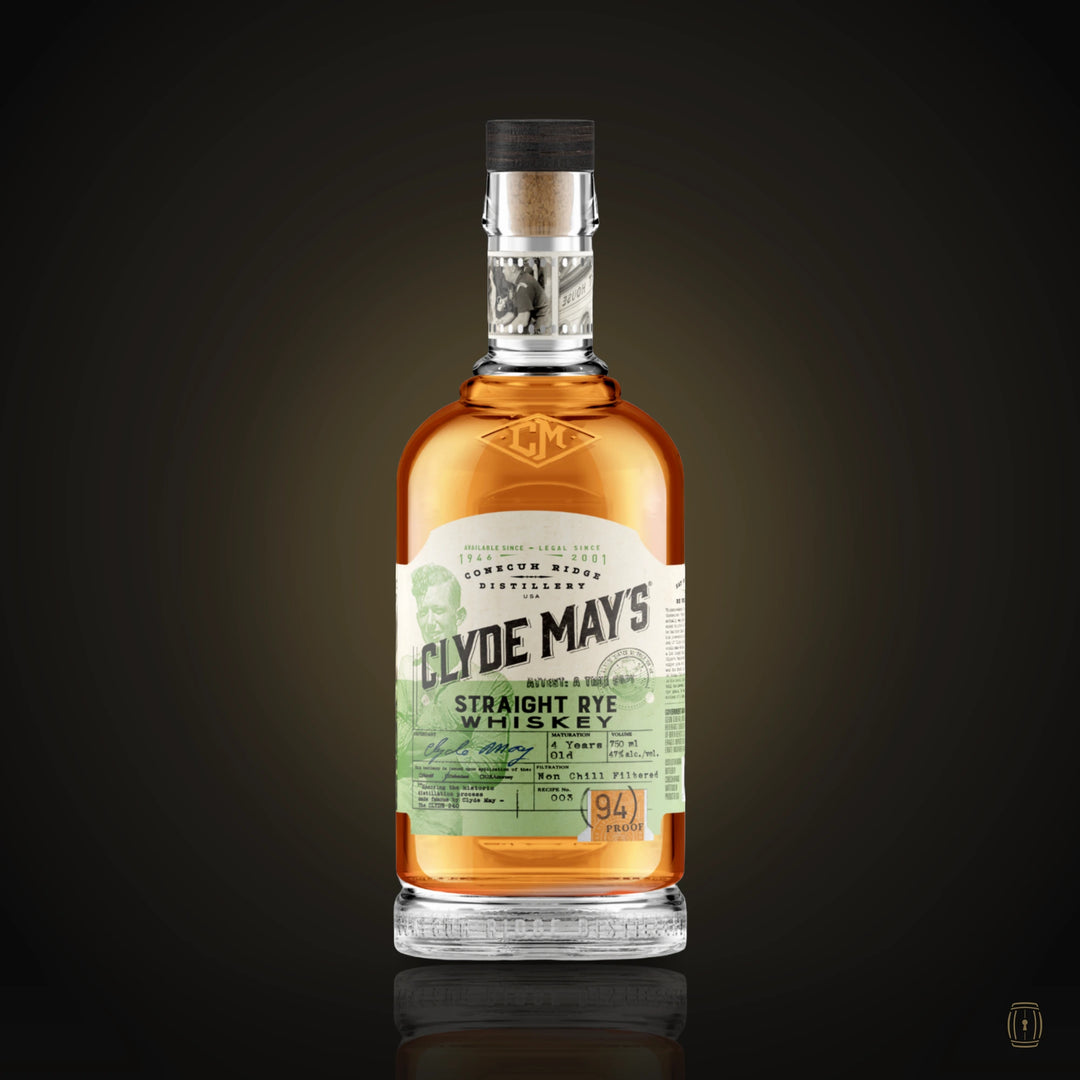 Clyde Mays Straight Rye Whiskey 750ml
