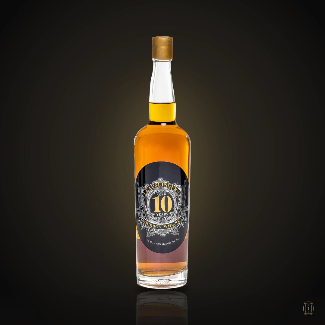 Leadslingers Bourbon Whiskey 10 year 750 ML