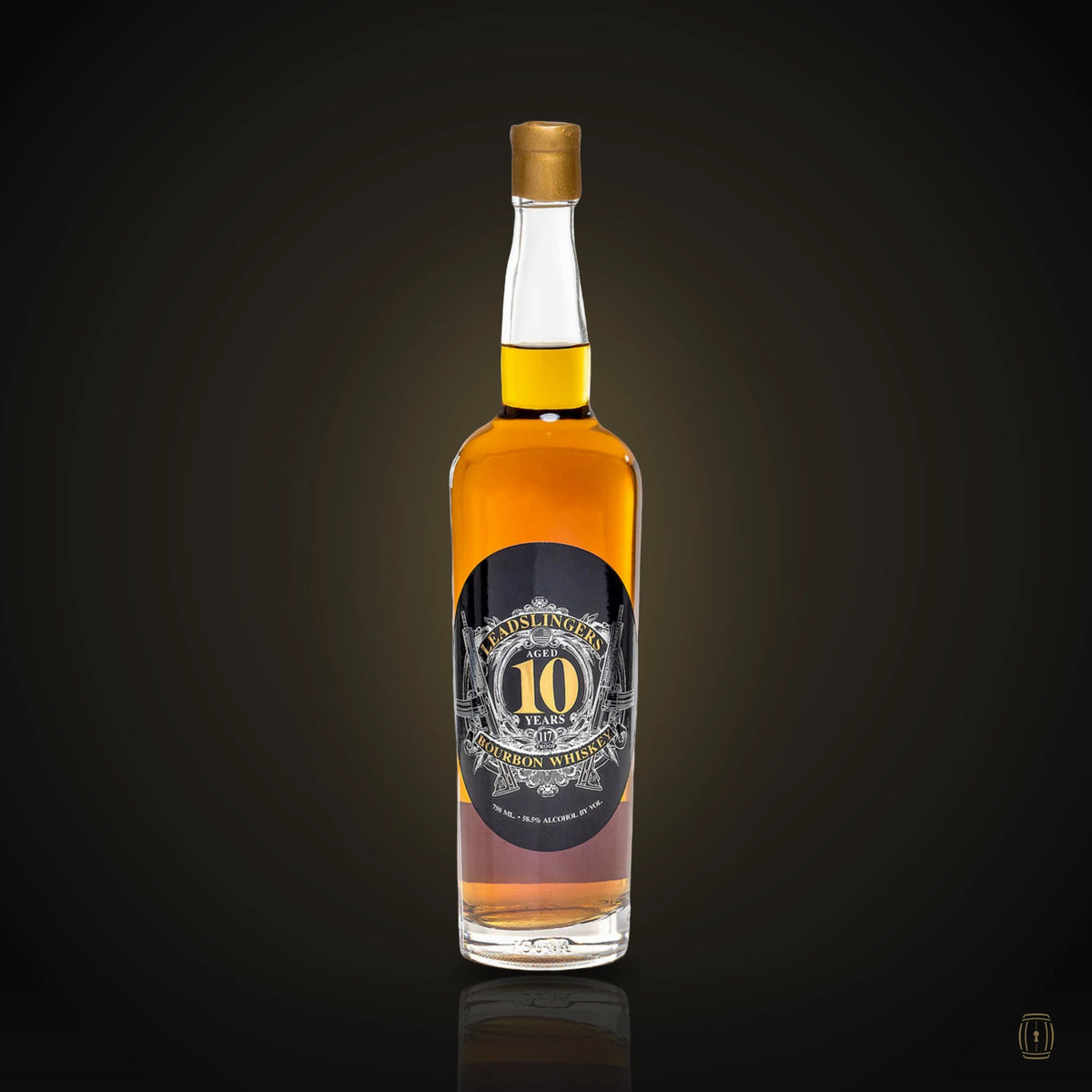 Leadslingers Bourbon Whiskey 10 year 750 ML