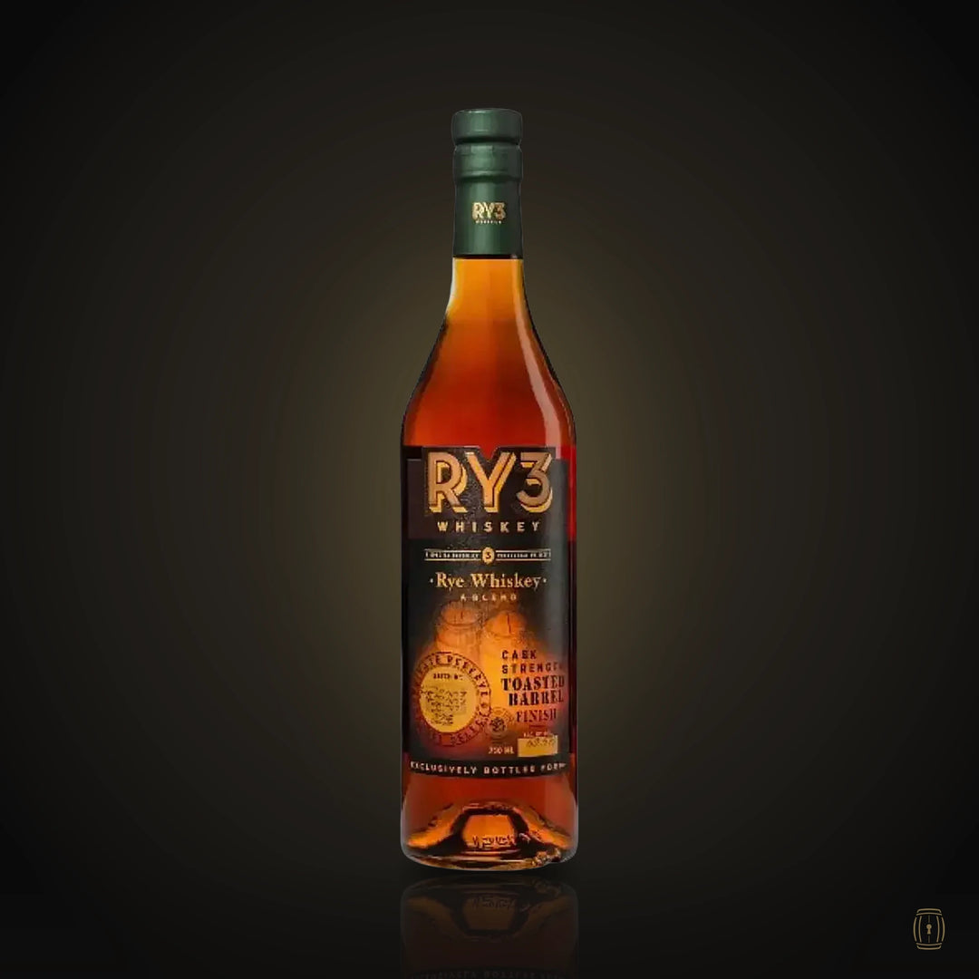 RY3 Whiskey Cask Strength Toasted Barrel Finish Rye Whiskey 750ml