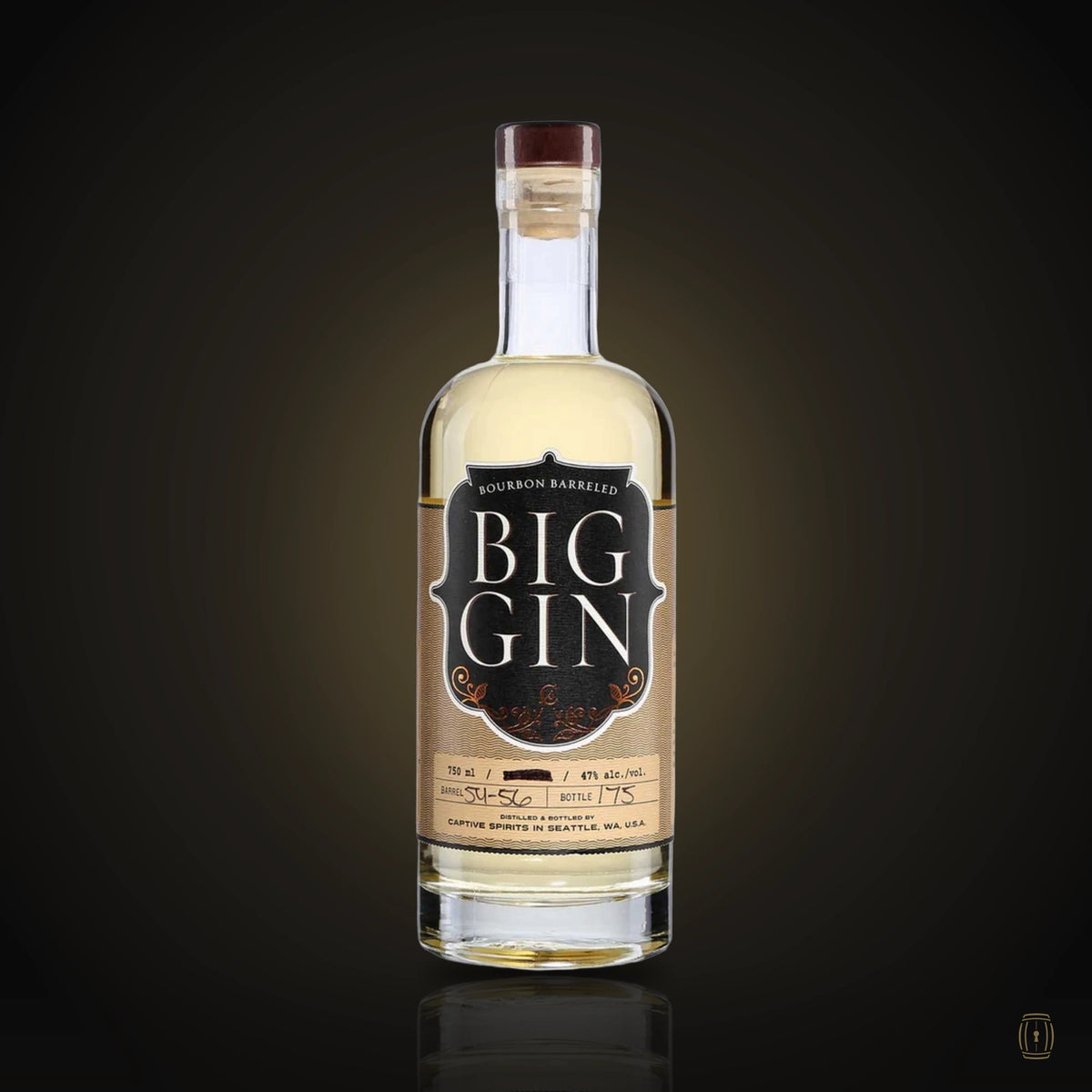 Big Gin Bourbon Barreled 750 ml